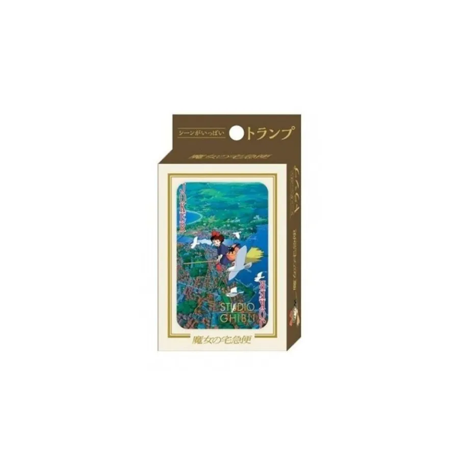 Maison Ghibli Movie Scenes Playing Cards - Kiki'S Delivery Service Best