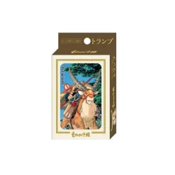 Maison Ghibli Movie Scenes Playing Cards - Princess Mononoke New