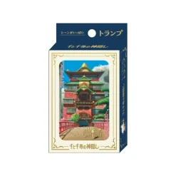 Maison Ghibli Movie Scenes Playing Cards - Spirited Away Clearance