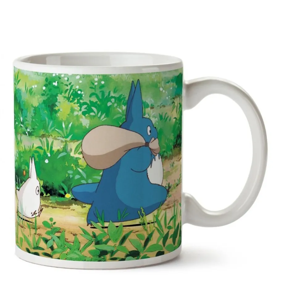 Maison Ghibli Mug Ghibli 08 - Totoro Blue And White - My Neighbor Totoro Hot