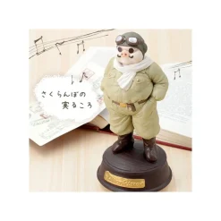 Maison Ghibli Music Box Marco In Flying Suit - Porco Rosso Best