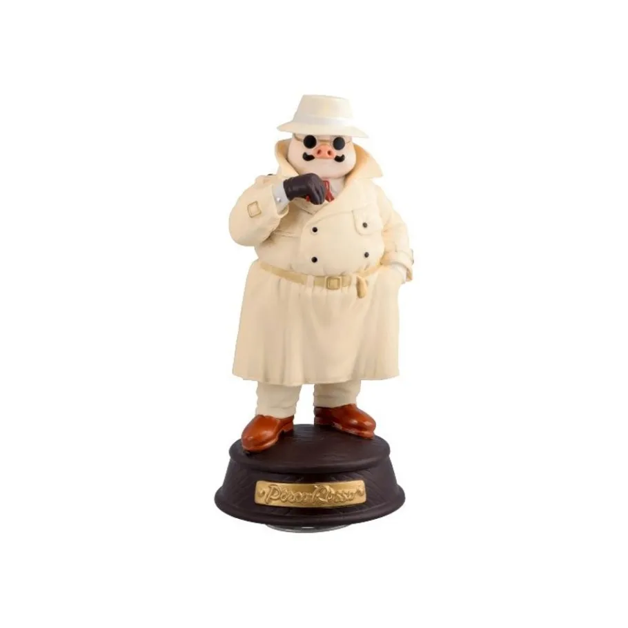 Maison Ghibli Music Box Marco In Trench Coat - Porco Rosso Outlet