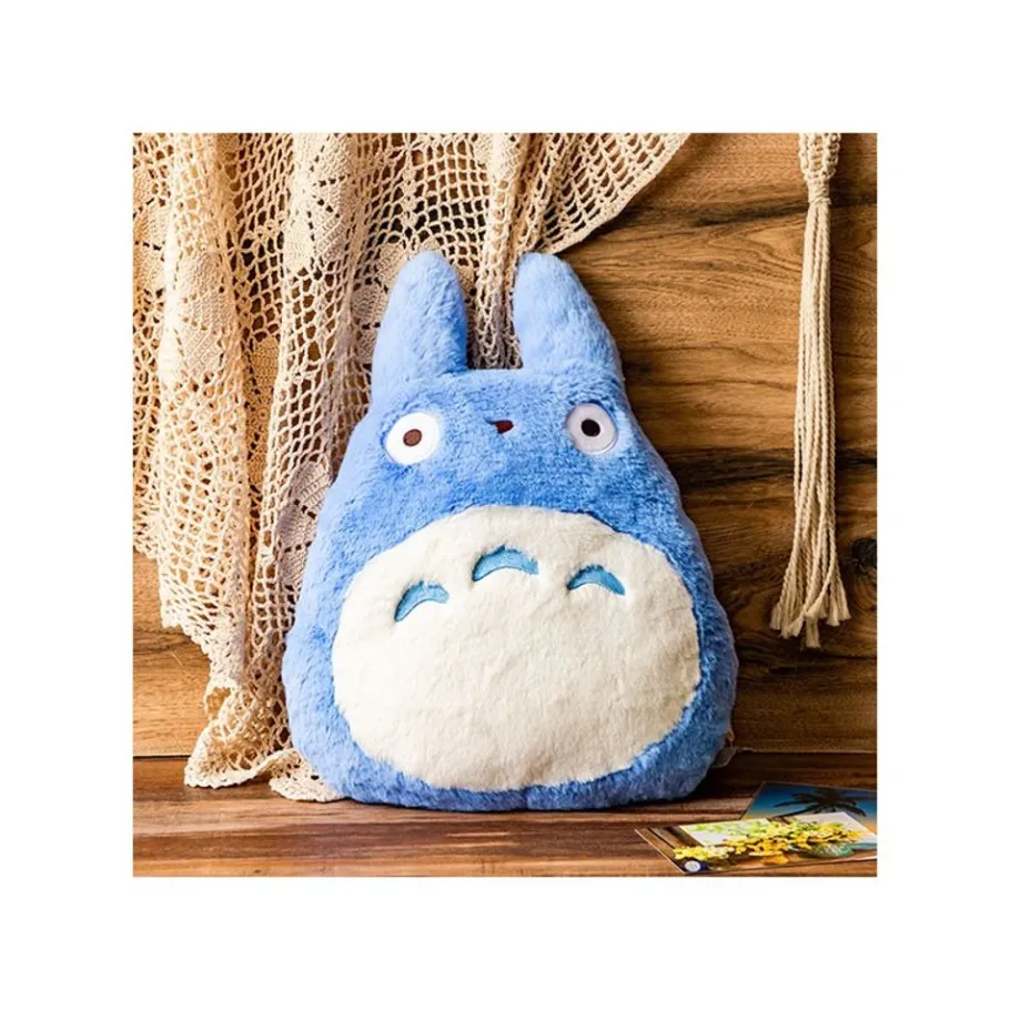 Maison Ghibli Nakayoshi Cushion Blue Totoro - My Neighbor Totoro Outlet
