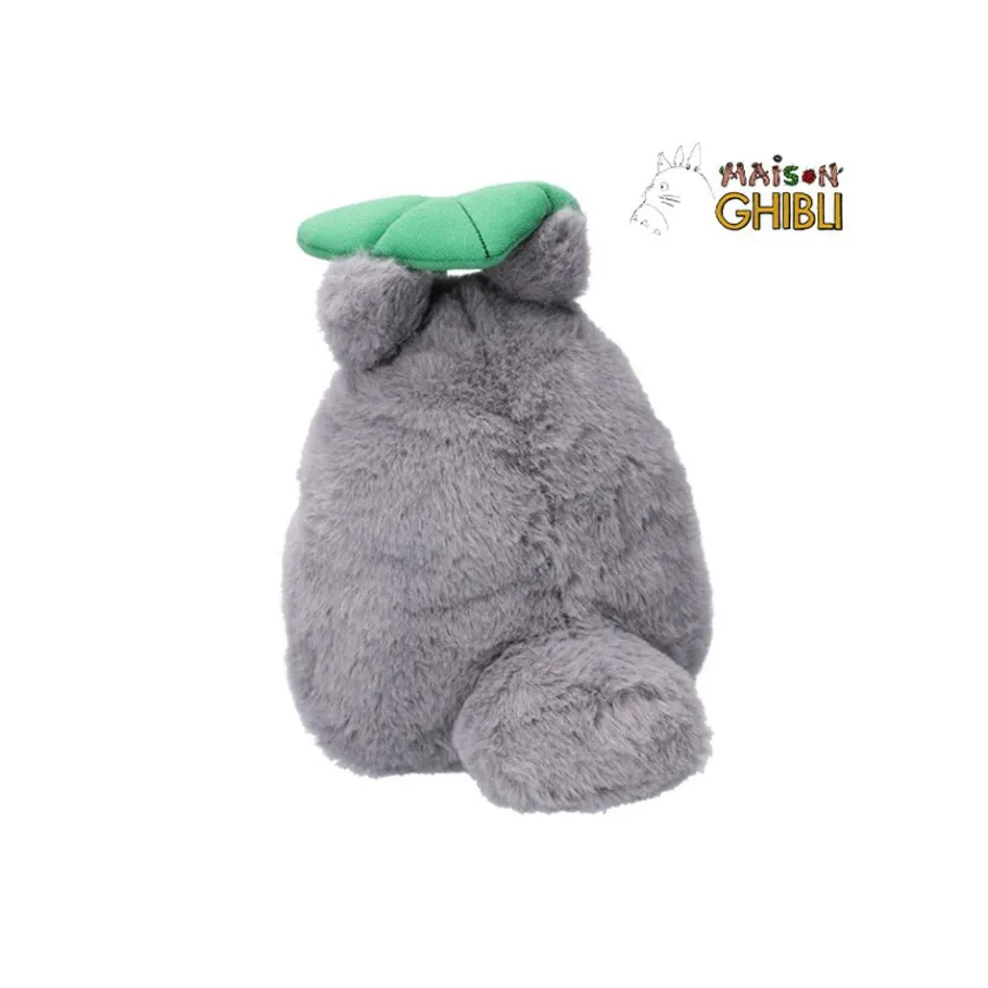 Maison Ghibli Nakayoshi Plush Big Totoro With Leaf - My Neighbor Totoro Outlet