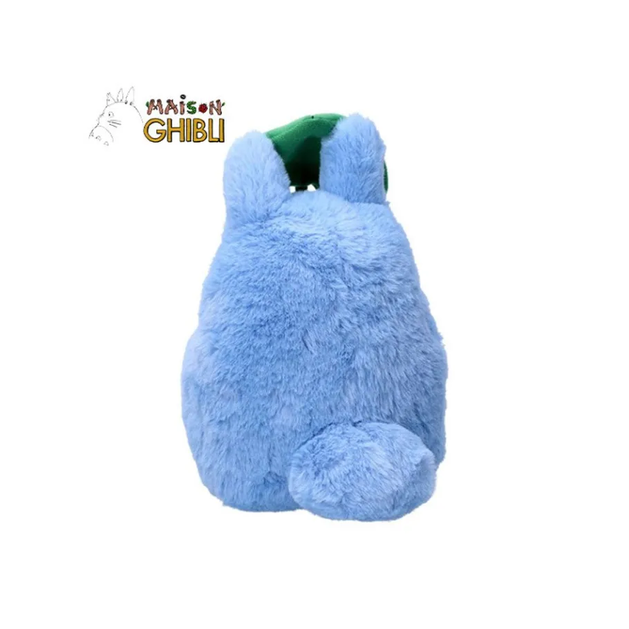 Maison Ghibli Nakayoshi Plush Medium Totoro With Leaf - My Neighbor Totoro New