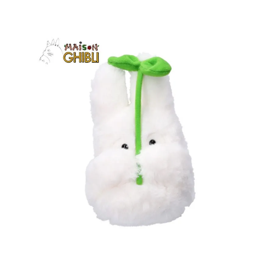 Maison Ghibli Nakayoshi Plush Small Totoro With Leaf - My Neighbor Totoro Sale