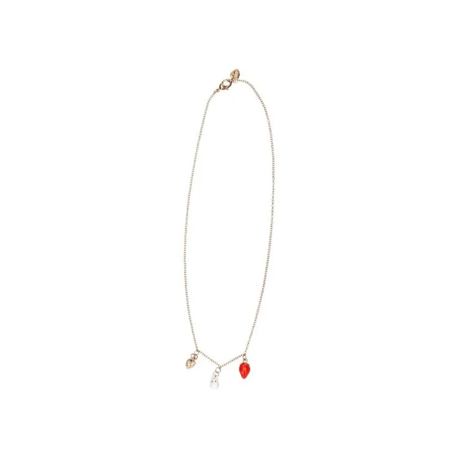Maison Ghibli Necklace Strawberry And White Totoro - My Neighbor Totoro Clearance