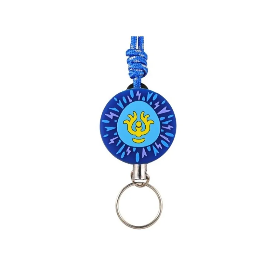 Maison Ghibli Neck Strap With Reel Castle In The Sky, Volucite Crystal- Castle In T Clearance