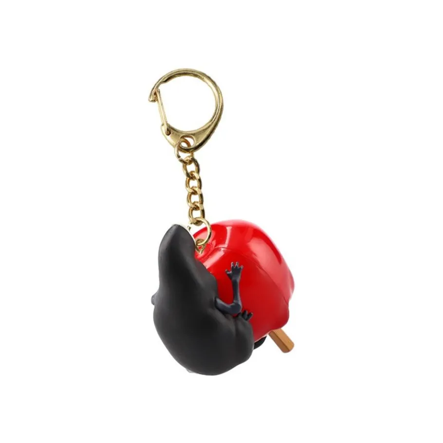 Maison Ghibli No Face Candy Apple Keychain - Spirited Away Discount
