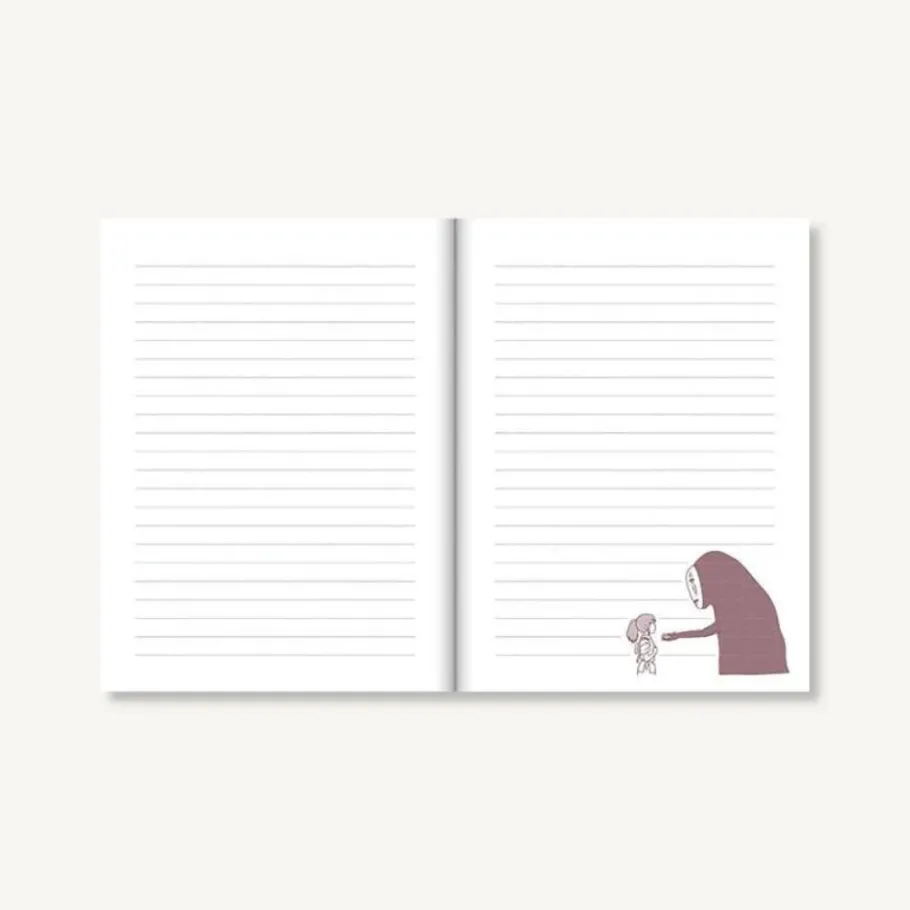 Maison Ghibli No Face Plush Journal - Spirited Away Outlet