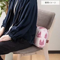 Maison Ghibli Opalised Block Cushion Soot Sprite Silhouette - My Neighbor Totoro New