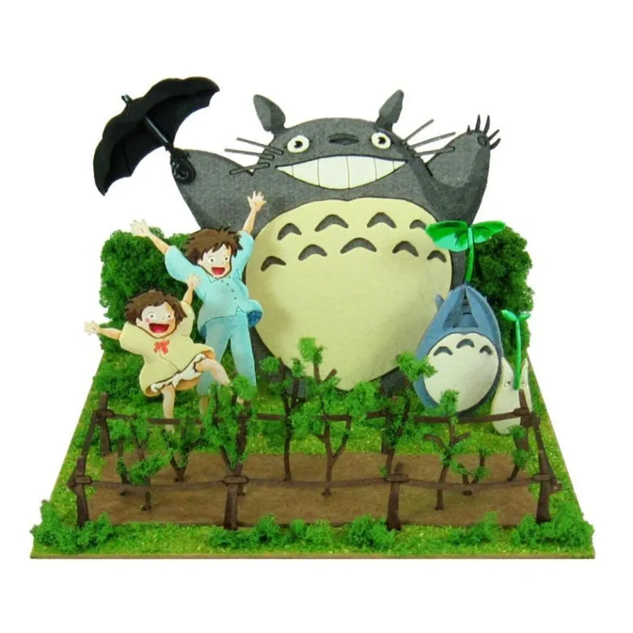 Maison Ghibli Paper Craft Dondoko Dance - My Neighbor Totoro New