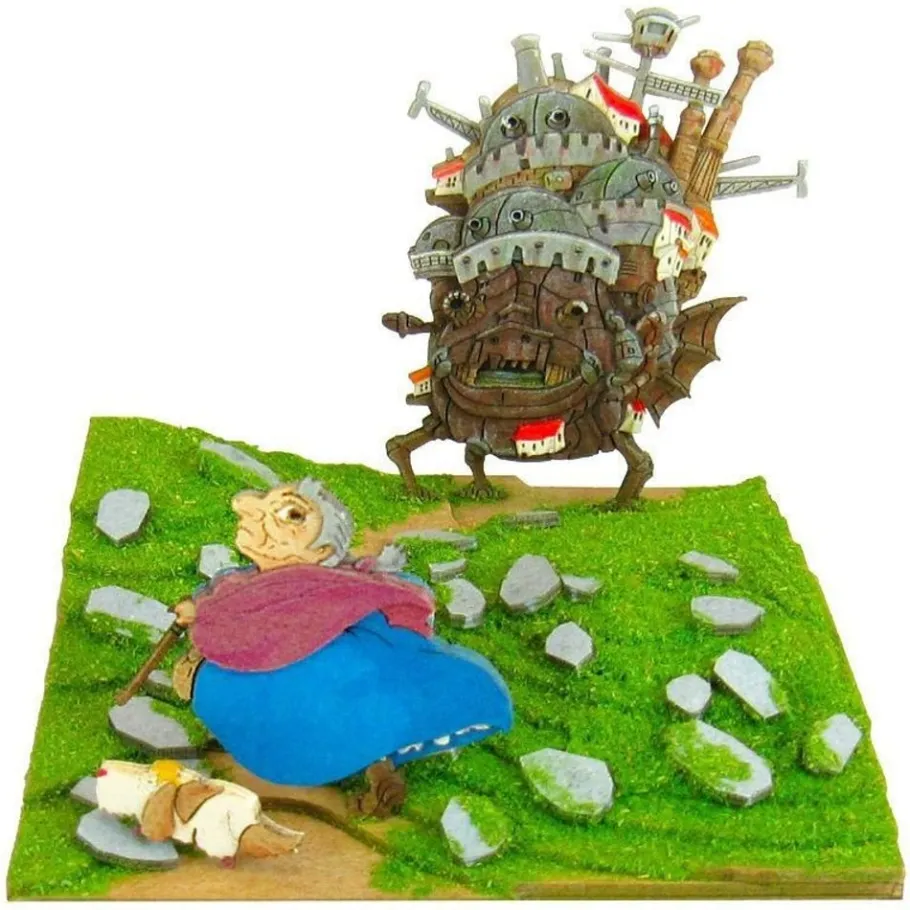 Maison Ghibli Paper Craft Howl'S Castle & Sophie - Howl'S Moving Castle Sale