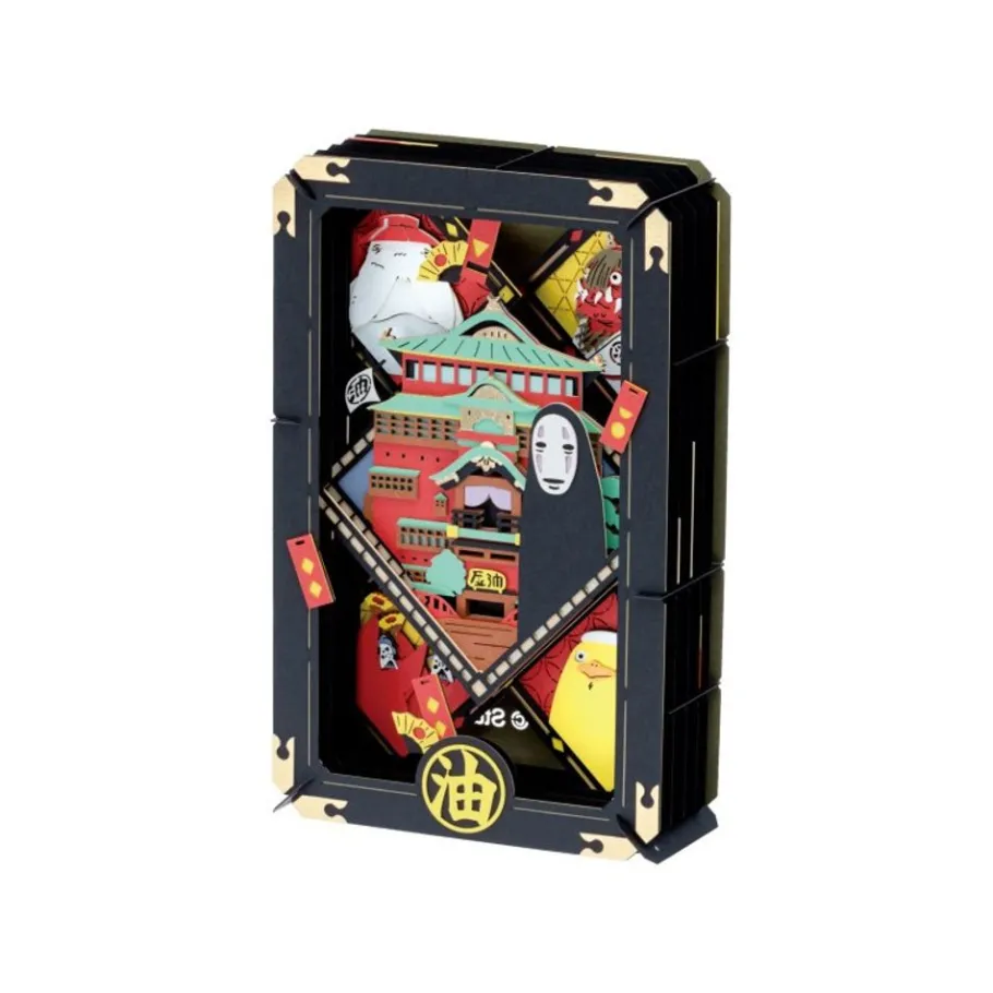 Maison Ghibli Paper Theater Gods Of Aburaya - Spirited Away New
