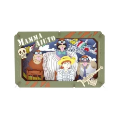 Maison Ghibli Paper Theater Grimaces - Porco Rosso New