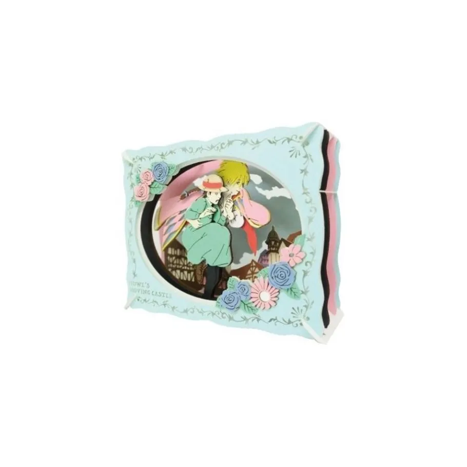 Maison Ghibli Paper Theater Hauru & Sophie In The Sky - Howl'S Moving Castle