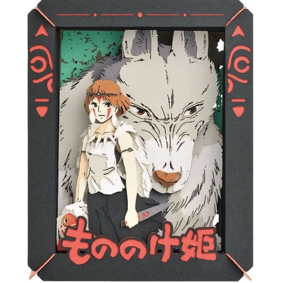 Maison Ghibli Paper Theater San - Princess Mononoke New