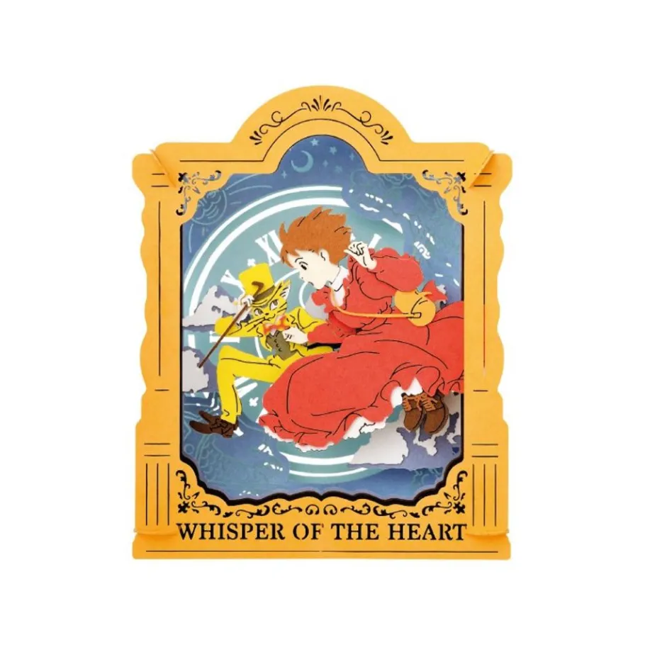 Maison Ghibli Paper Theater Shizuku & Baron - Whisper Of The Heart Sale
