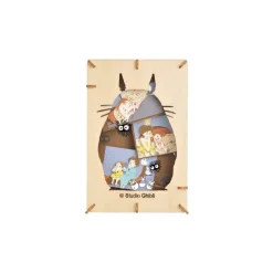 Maison Ghibli Paper Theater Wood Style Silhouette Big Totoro - My Neighbor Totoro Hot