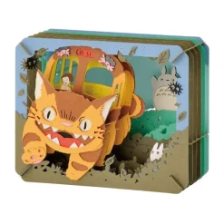 Maison Ghibli Paper Theatre Totoro Meets Mei - My Neighbor Totoro