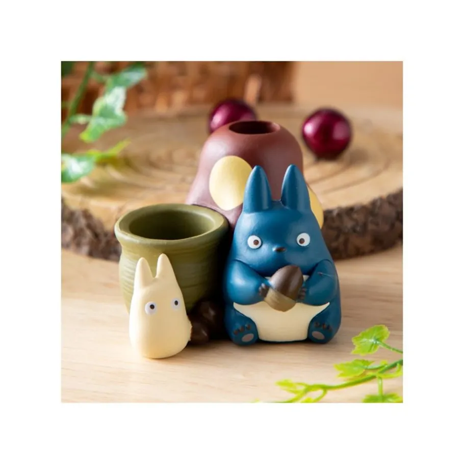 Maison Ghibli Pencil Holder Figurines Middle & Little Totoro - My Neighbor Totoro Best