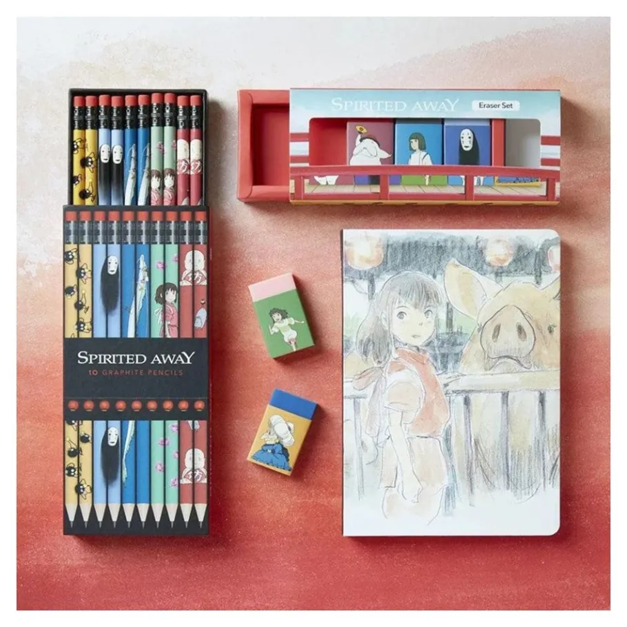 Maison Ghibli Pencil Set - Spirited Away Outlet