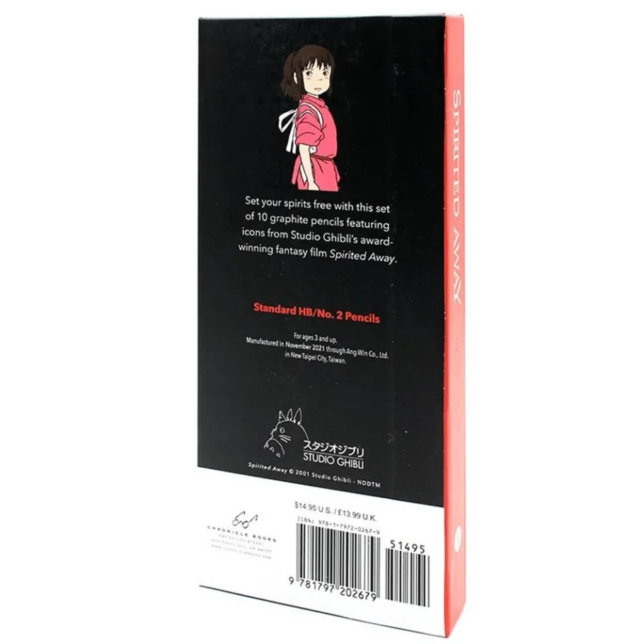 Maison Ghibli Pencil Set - Spirited Away Outlet