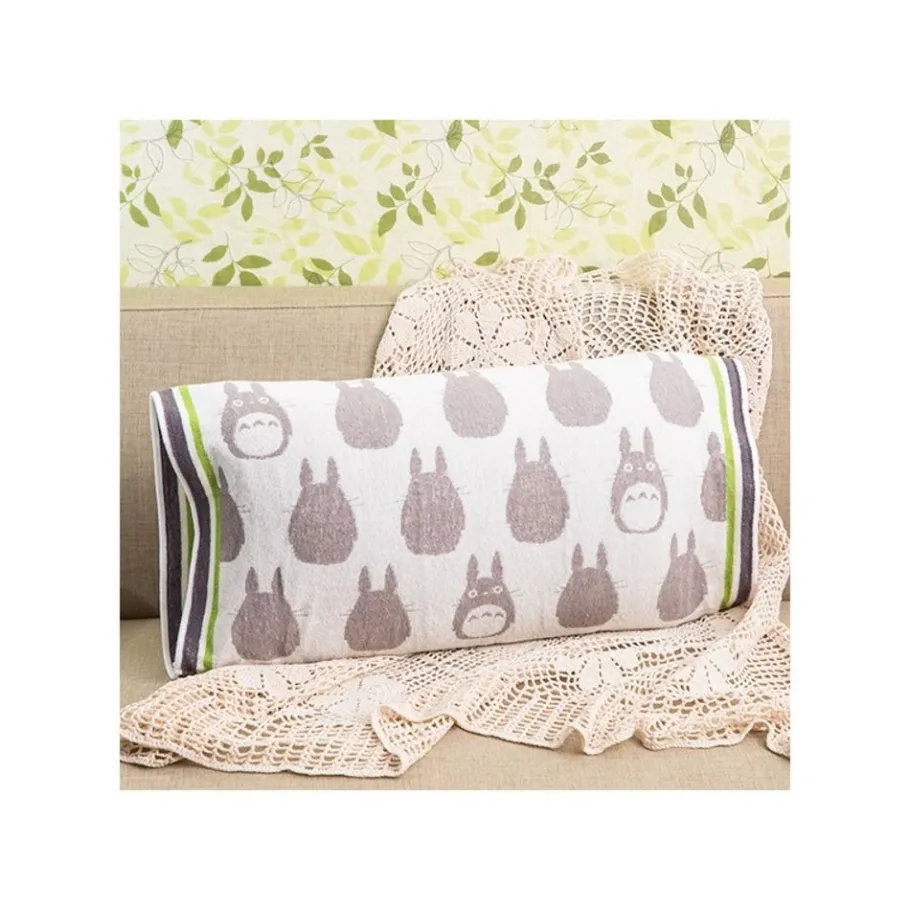 Maison Ghibli Pillow Cover Big Totoro'S Shilouette - My Neighbor Totoro Hot