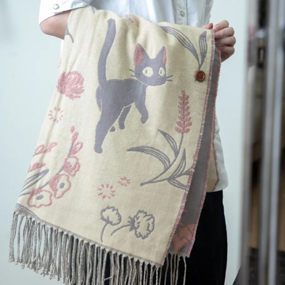 Maison Ghibli Pink Stole Jiji - Kiki'S Delivery Service Online