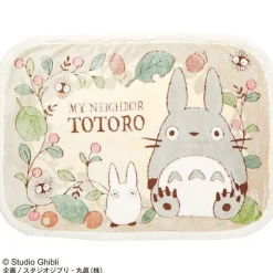 Maison Ghibli Plaid Totoro Leaves And Nuts 70X100 Cm - My Neighbor Totoro Discount