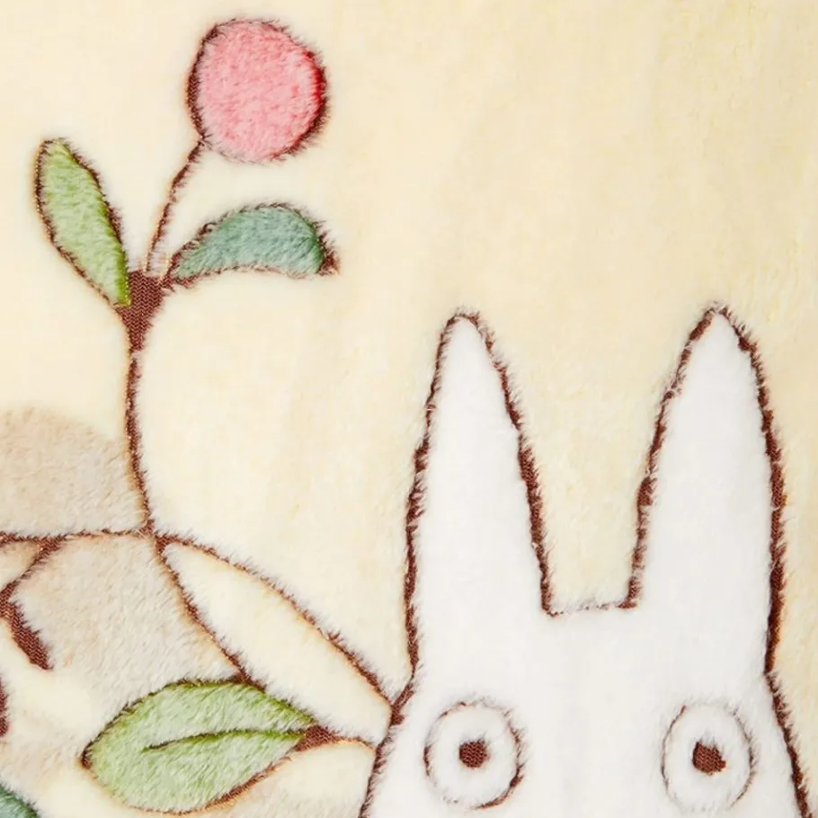 Maison Ghibli Plaid Totoro Leaves And Nuts 70X100 Cm - My Neighbor Totoro Discount