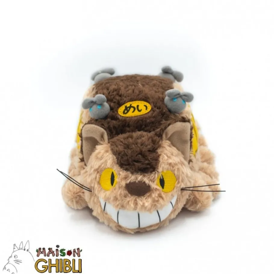 Maison Ghibli Plush Catbus Fluffy M - My Neighbor Totoro Best