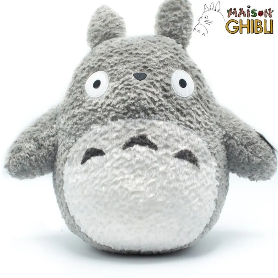 Maison Ghibli Plush Totoro Grey Fluffy Big - My Neighbor Totoro New