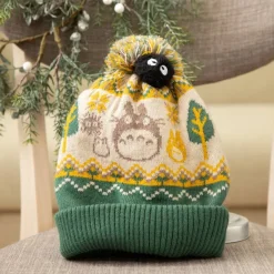 Maison Ghibli Pom Pom Beanie Totoro & Soot Sprites - My Neighbor Totoro Sale