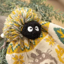 Maison Ghibli Pom Pom Beanie Totoro & Soot Sprites - My Neighbor Totoro Sale