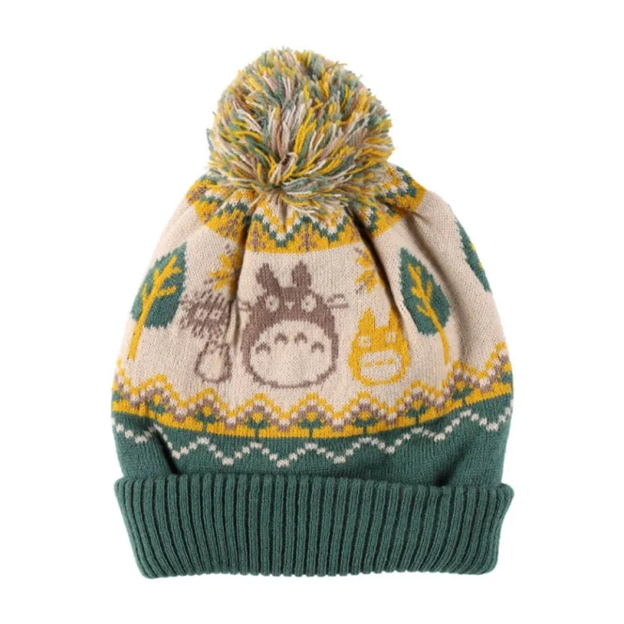 Maison Ghibli Pom Pom Beanie Totoro & Soot Sprites - My Neighbor Totoro Sale