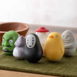 Maison Ghibli Pose Collection Assort. Of 6 Roly-Poly Figurines - Spirited Away