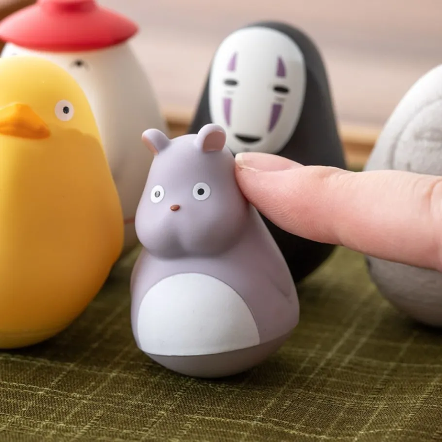 Maison Ghibli Pose Collection Assort. Of 6 Roly-Poly Figurines - Spirited Away