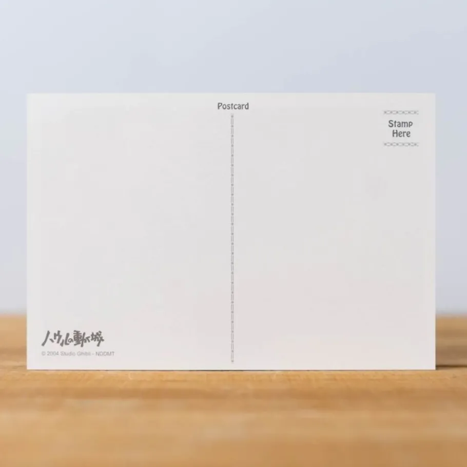 Maison Ghibli Postcard - Howl'S Moving Castle Discount