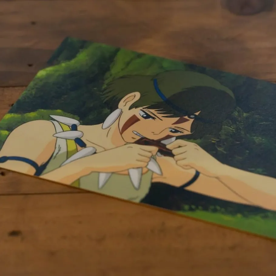 Maison Ghibli Postcard San Venison - Princess Mononoke