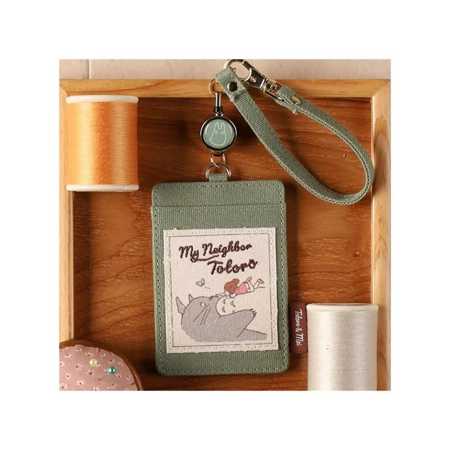 Maison Ghibli Pouch Card Holder Mei Taking A Nap - My Neighbor Totoro New
