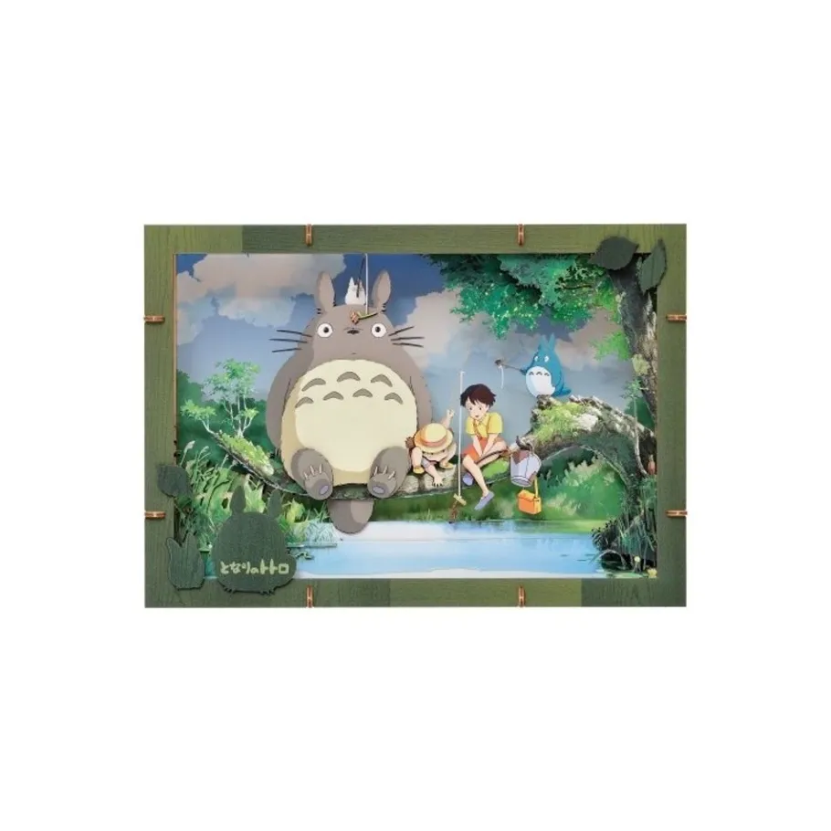 Maison Ghibli Premium Paper Theater Totoro Fishiing - My Neighbor Totoro Hot