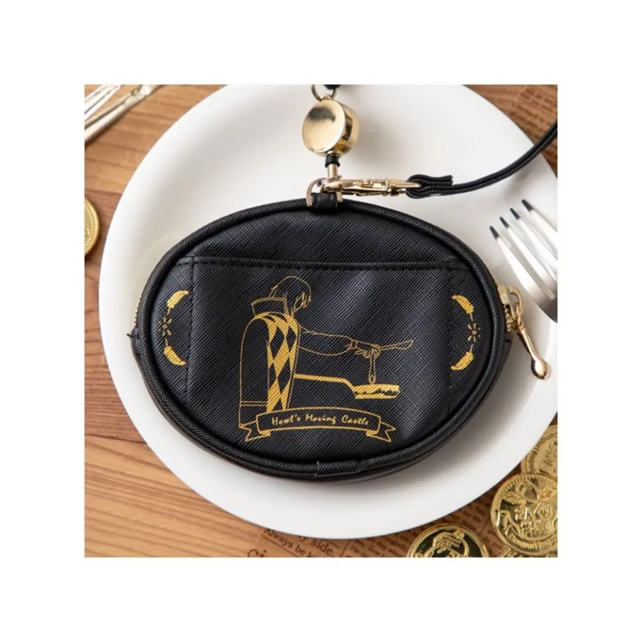 Maison Ghibli Purse Calcifer & Bacon And Egg - Howl'S Moving Castle New