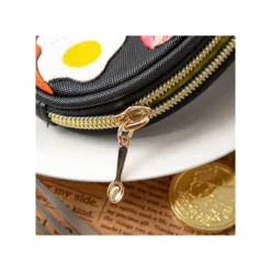 Maison Ghibli Purse Calcifer & Bacon And Egg - Howl'S Moving Castle New