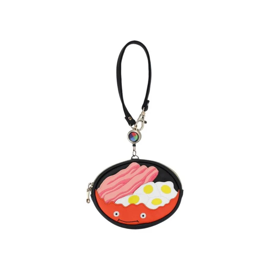 Maison Ghibli Purse Calcifer & Bacon And Egg - Howl'S Moving Castle New