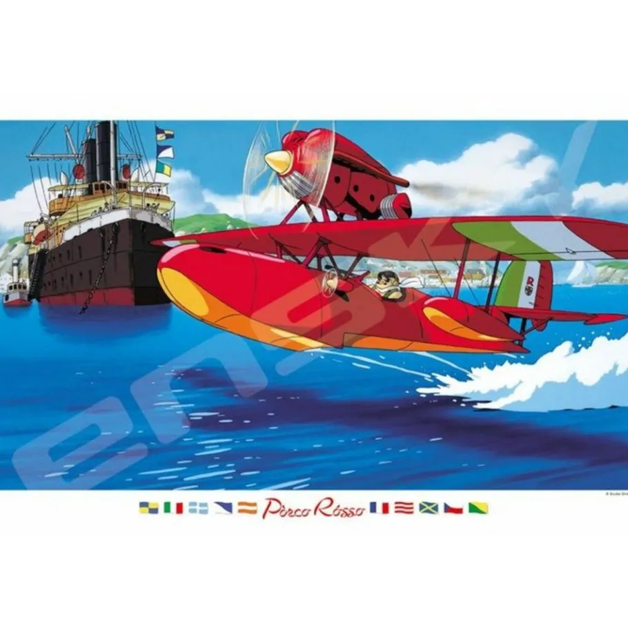 Maison Ghibli Puzzle 1000P Savoia In The Sky - Porco Rosso Clearance