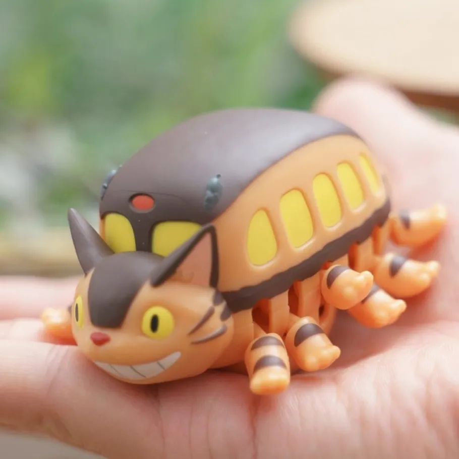 Maison Ghibli Round Bottomed Figurine Catbus - My Neighbor Totoro