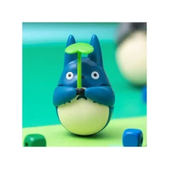 Maison Ghibli Round Bottomed Figurine Middle Totoro With Leaf - My Neighbor Totoro Online