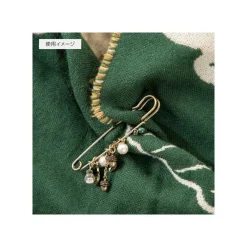 Maison Ghibli Safety Pin Brooch Totoro & Leaves - My Neighbor Totoro Sale