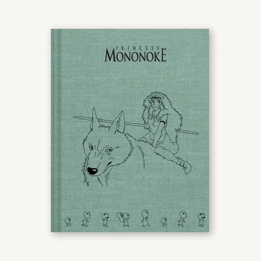 Maison Ghibli San Cloth Sketchbook - Princess Mononoke Hot